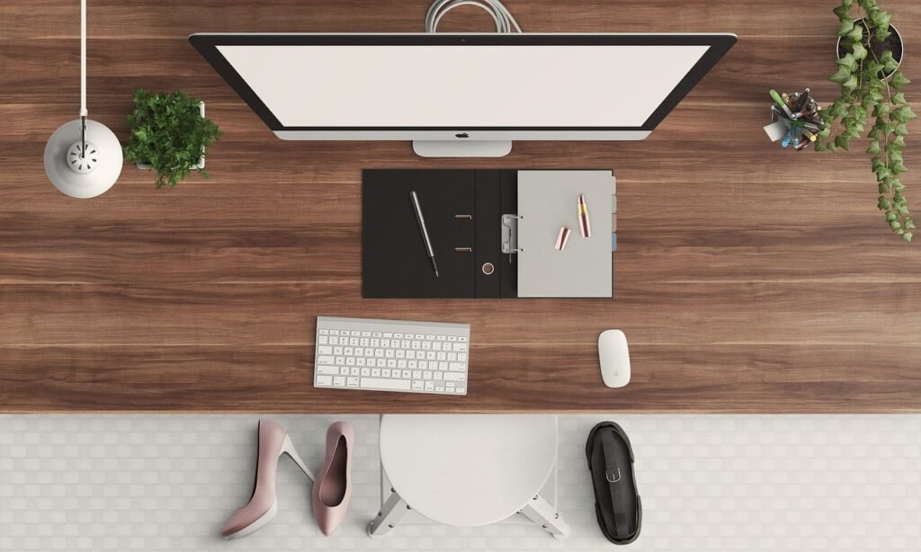 exemple d'optimisation de l'espace bureau